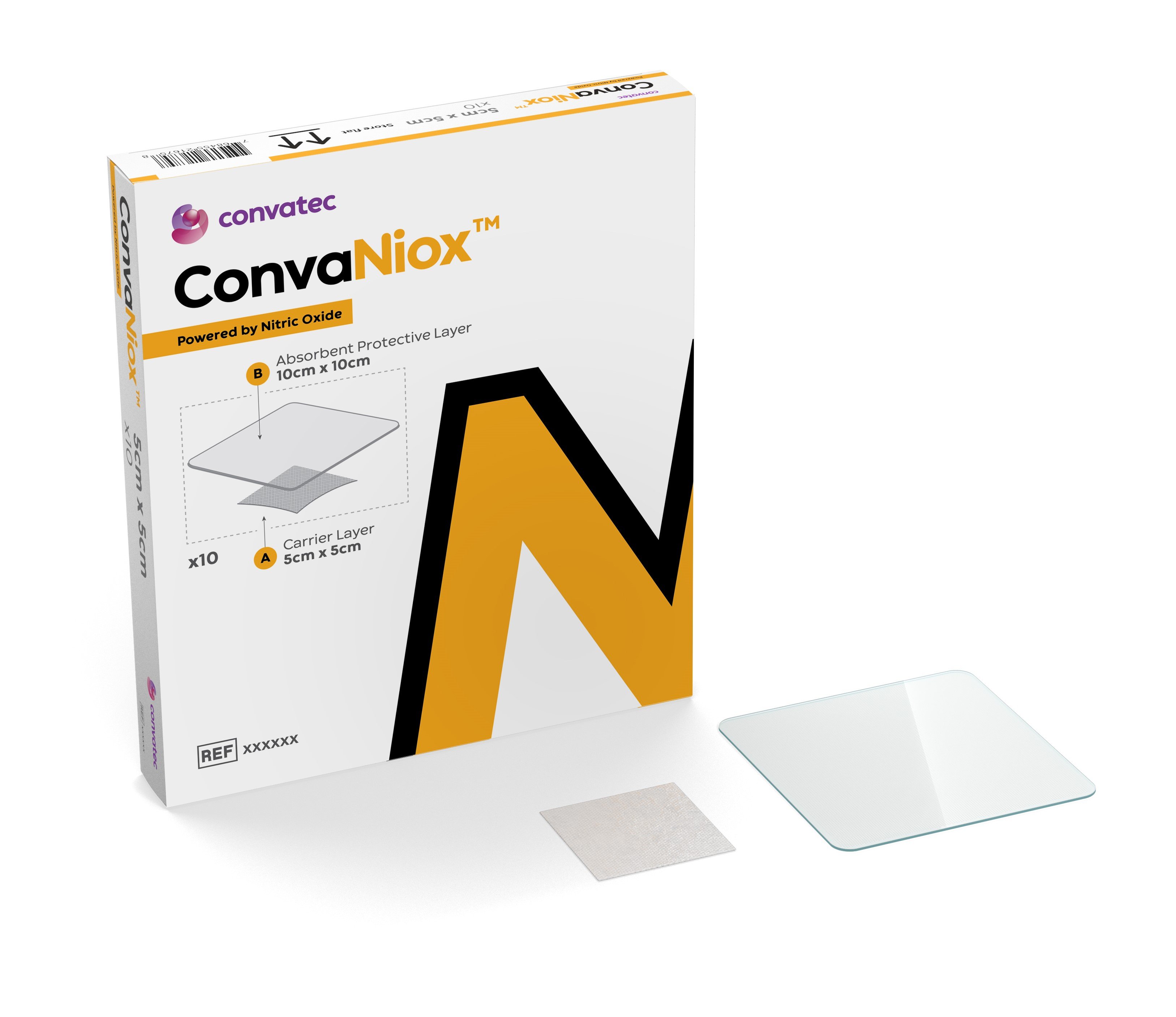 a white and yellow box